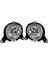 1 Pc Sol Ön Tampon Sis Işık Lambası Montajı Ssangyong Actyon 2006 2007-2011 8320121001 (Yurt Dışından) 3