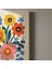 Neşeli Çiçek Buketli Modern Sanat Tablosu 5