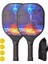 4 Pickleball (Ve Taşıma Çantası) ile Pickleball Raket Seti (Yurt Dışından) 1