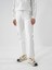 Kadın Ekru Pamuk Dokulu Regular Fit Sweat Pantolon 2