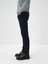 Erkek Lacivert Pamuk Dokulu Slim Fit Pantolon 4