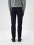 Erkek Lacivert Pamuk Dokulu Slim Fit Pantolon 5