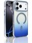 Apple Iphone 17 Pro Max Kılıf Magsafe Şarj Özellikli Transparan Renk Geçişli Lopard Toros Kapak 1