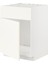 Eviye Dolabı, Vallstena Beyaz, 60X60 Cm, 1 Kapaklı ve 1 Ön Panelli 1