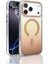 Apple Iphone 17 Pro Max Kılıf Magsafe Şarj Özellikli Transparan Renk Geçişli Lopard Toros Kapak 1