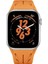 Apple Watch 10-11 46mm Metal Tokalı Üst Kalite Tpu Silikon Kordon Lpr127 Akıllı Saat Kordonu 4