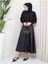 Mevlana Model Deri Etek Siyah 5