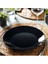 Plumı Noir Yemek Tabağı 6 Adet Siyah (24 Cm) 1