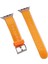 Bestonly Movenchy Watch 45MM Jelly Silikon Kordon - Turuncu 1