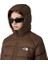 W Hyalite Down Parka Kadın Outdoor Parka (600 Dolgu Kaz Tüyü) NF0A8E741OI1 Kahverengi 6