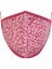 Bordo Desenli Maske 3
