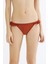 Turuncu Tuva Frill Side Bikini Altı 5