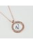 Bestonly Seri Sonu Roz Renk Harfli Kolye-V 1