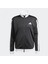 3-Stripes Tricot Regular Fit Colorblock Erkek Siyah Sweatshirt - JI8838 5