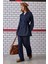 Cep Detaylı Denim Tunik Mavi 4