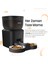 QQ025-DUAL Kameralı Akıllı Kedi Köpek Otomatik Mama Kabı, App Uzaktan Kontrol, Sesle Çağırma, 480P Kamera, 4lt Hazne, Çift Metal Kase 6