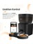 QQ025-DUAL Kameralı Akıllı Kedi Köpek Otomatik Mama Kabı, App Uzaktan Kontrol, Sesle Çağırma, 480P Kamera, 4lt Hazne, Çift Metal Kase 8