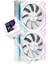 Aquaforge V2 240MM Beyaz Argb LCD Ekranlı Işlemci Sıvı Soğutucu 3