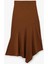 Standart Bel Slim Fit Asimetrik Kesim Midi Etek 1