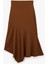 Standart Bel Slim Fit Asimetrik Kesim Midi Etek 2