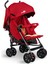 Comfymax Tam Yatar Baston Bebek Arabası – Dark Red 2