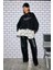 Nakışlı Sweatshirt Siyah 2