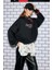 Nakışlı Sweatshirt Siyah 5