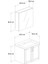 %100 Mdf - 65 cm Riva Banyo Dolabı 5