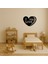 Aşk Dolu Kalp Tasarımlı Mdf Dekoratif Tablo - BRF15037-3343 3