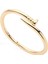 Kadın Altın Kaplama Model Çivi Bileklik Kelepçe - 92 1