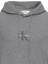 Erkek Rahat Kalıp Kapüşonlu Sweatshirt - Gri Melanj 3