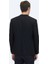 Siyah Desenli Modern Fit Ceket 5