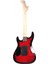 AEG09-RD Transparent Wine Red Burst Elektro Gitar 3