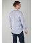Uzun Kollu Regular Fit Erkek Çizgili Lacivert Gömlek GMCZG252110_C39 2