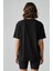 Avokado Baskılı Oversize Pamuklu Kadın T-Shirt 2