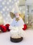 Yılbaşı Ağaç Süsü Gold Kanat Beyaz Melek Noel Yeni Yıl Dekor Süsleme Ağaç Süsleme 17CM 1