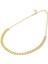 Retro Zincir Choker Gümüş Kolye 1
