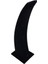 Dik Bileklik Standı Süet Tekli Lastikli Siyah (24 Cm) 4