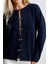 Önü Aksesuar Kapamalı Hırka,ceket 1