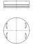 0831302 - Pıston Segman 0.50MM 84.50MM Bmw M54 B30 E46 E39 E60 E65 E83 E53 Z3 Z4 1