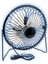 Masaüstü Metal Mini Fan Vantilatör USB Girişli 20 cm Çap (4887) 1