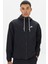 Club Woven Men's Full Zip Jacket Erkek Bol Kesim Dokuma Spor Ceket Siyah 4