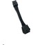 Power Uzatma Kablosu 8 Pinli Atx 12V P8 Erkek/dişi Cpu Güç Kaynağı Uzatma 12 cm Kablosu 1