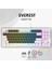 Kb-98 Sılent Tkl Gri Beyaz/mavi Rainbow Q Membrane Klavye 1