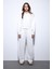 Ekru Basic Kadın Sweatshirt 2