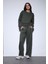 Haki Basic Kadın Sweatshirt 1