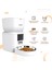 QQ023 Akıllı Kedi Köpek Mama Kabı, Tuya App-Wifi Uzaktan Kontrol, 4lt Hazne, Metal Kase 3