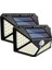 10'lu Paket 100 LED Solar Hareket Sensörlü Güneş Enerjili 3 Mod Solar Duvar Bahçe Karavan Kamp Lambası 4