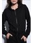 Siyah Kapüşonlu Kadın Sweatshirt 4
