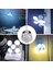Solar Güneş Enerji ve USB Sarjlı 5 Kanatlı LED Lamba (4887) 4